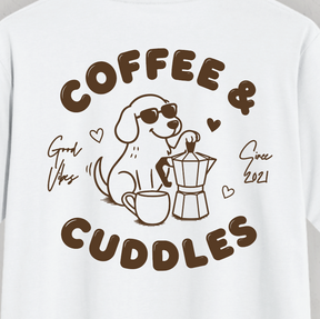 Organic T-Shirt: Coffee & Cuddles