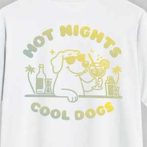 Organic T-Shirt: Hot Nights and Cool Dogs