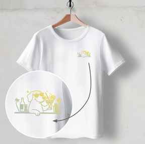Organic T-Shirt: Hot Nights and Cool Dogs