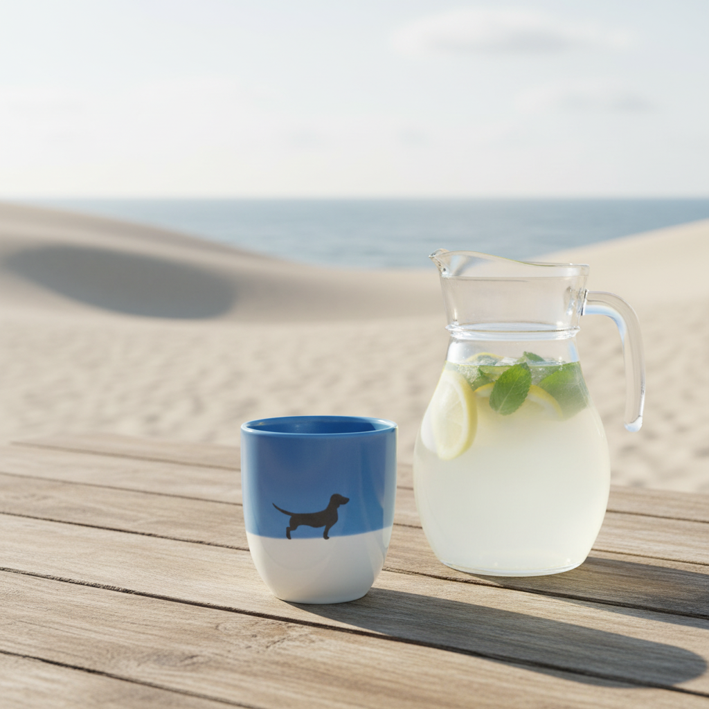 LIMITED EDITION: Becher Lieblingshund Sky Blue