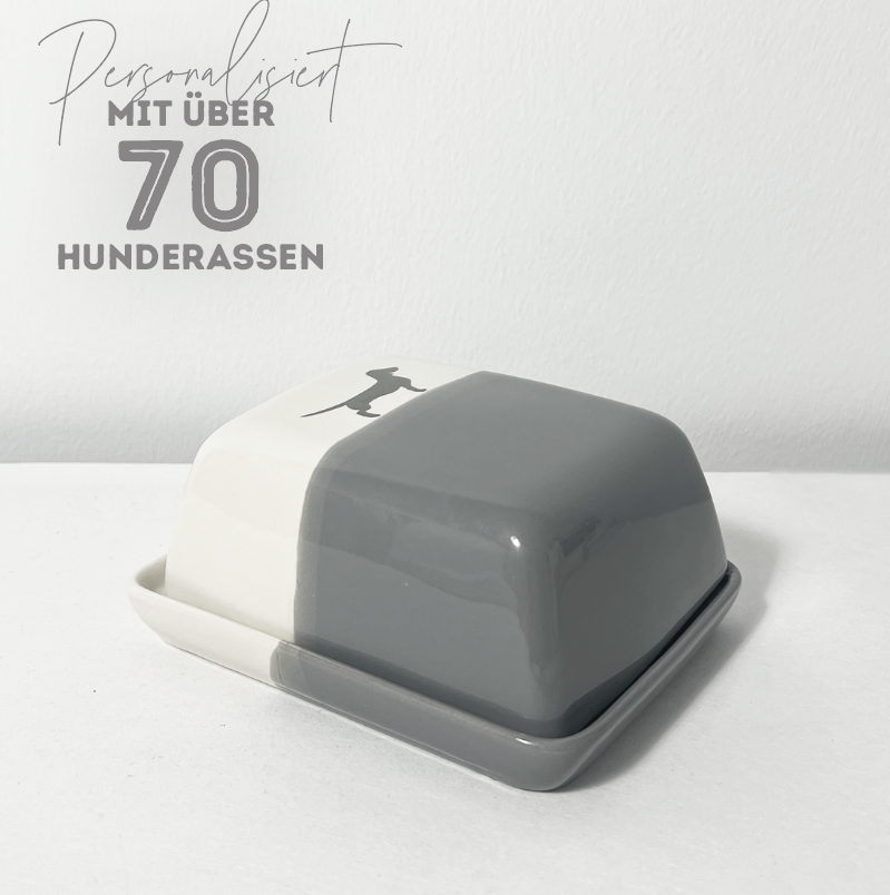 Butterdose Lieblingshund Dusty