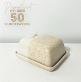 Butterdose Lieblingshund Sand