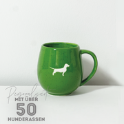 LIMITED EDITION: Große Tasse Lieblingshund Matcha