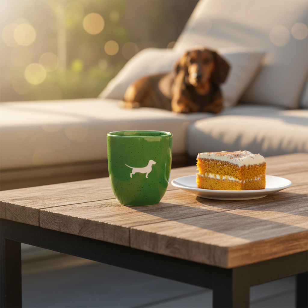 LIMITED EDITION: Becher Lieblingshund Matcha