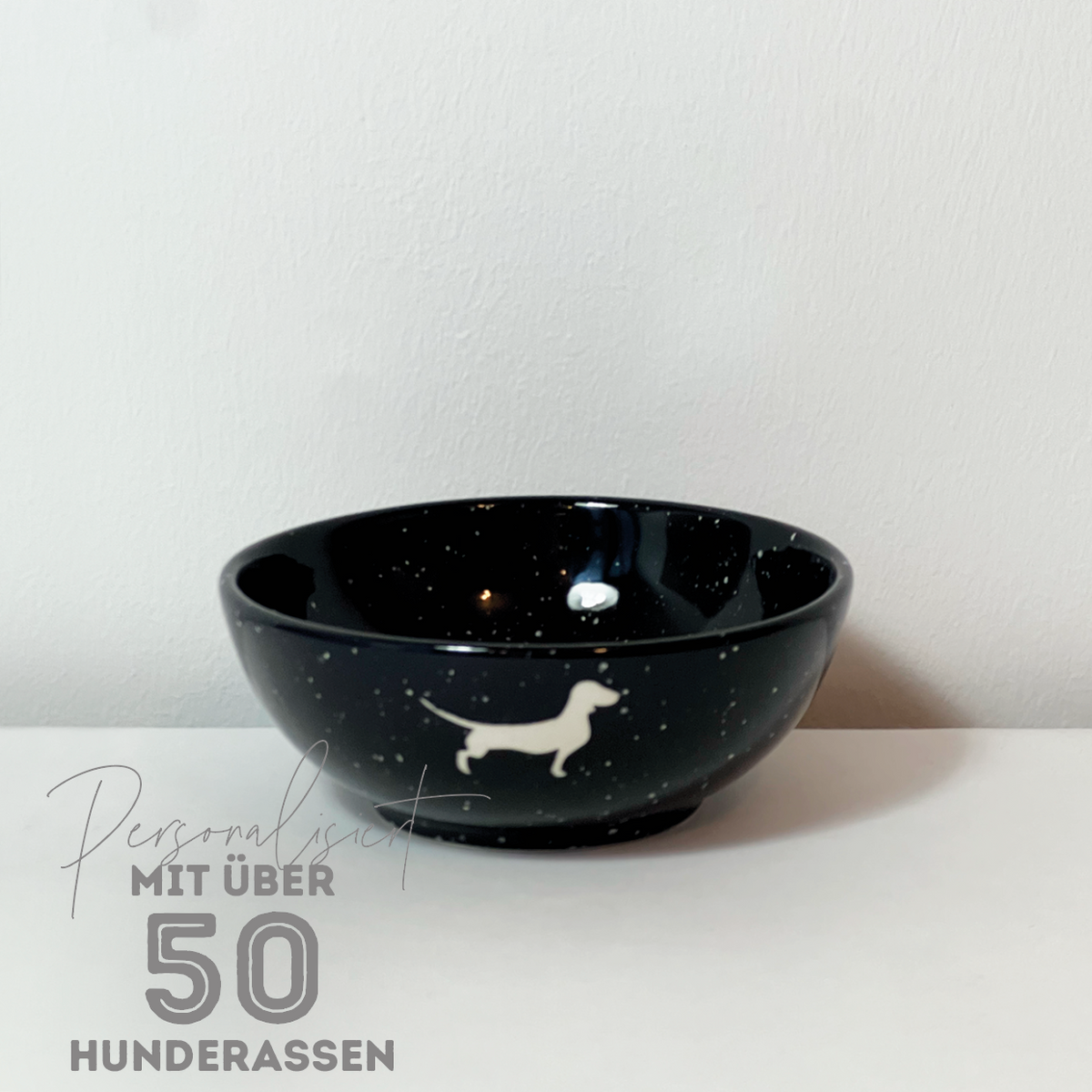 Bowl Dachshund Sand