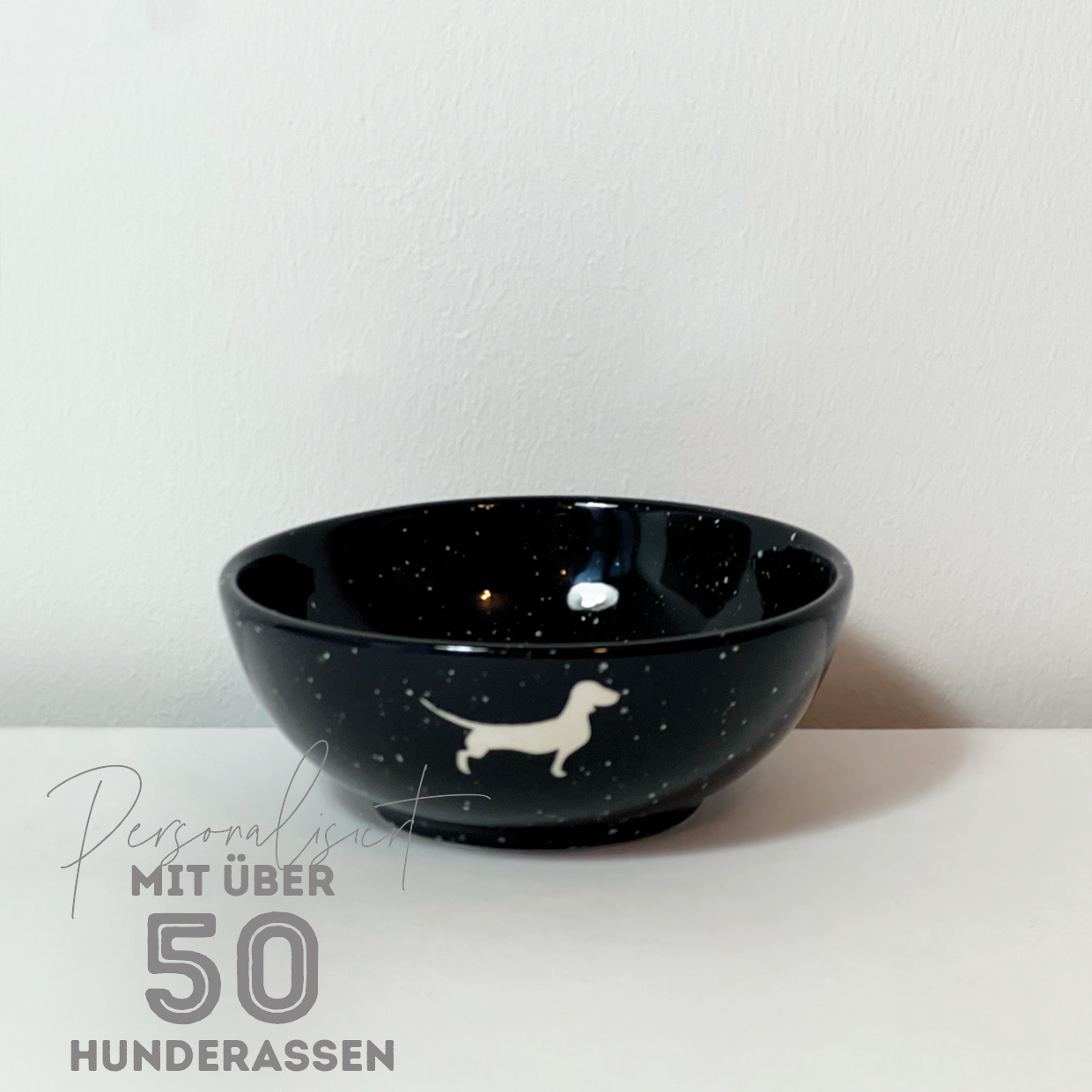 LIMITED EDITION: Schüssel 15 Lieblingshund Night Sky