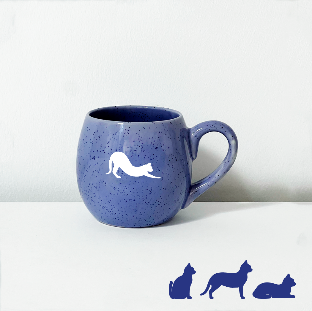 LIMITED EDITION: Tasse Katze Plum
