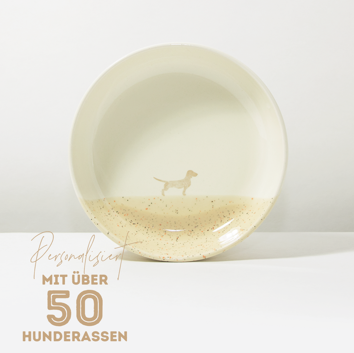 Bowl 21 Lieblingshund Sand