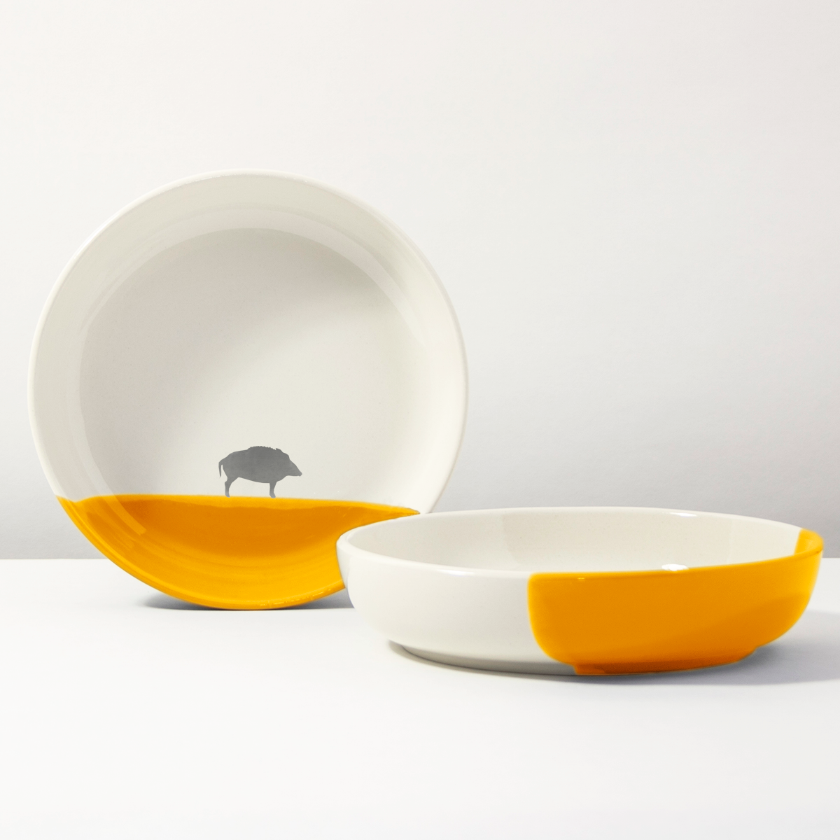 Bowl 21 Wildsau Orange Light