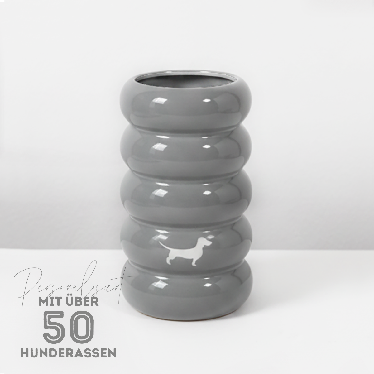 Bubble Vase Lieblingshund Dusty