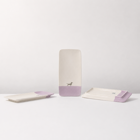 Kuchenplatte Lieblingshund Lavender
