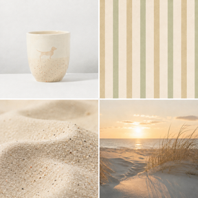 Becher Lieblingshund Sand