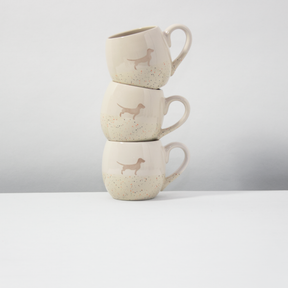Tasse Dackel Sand