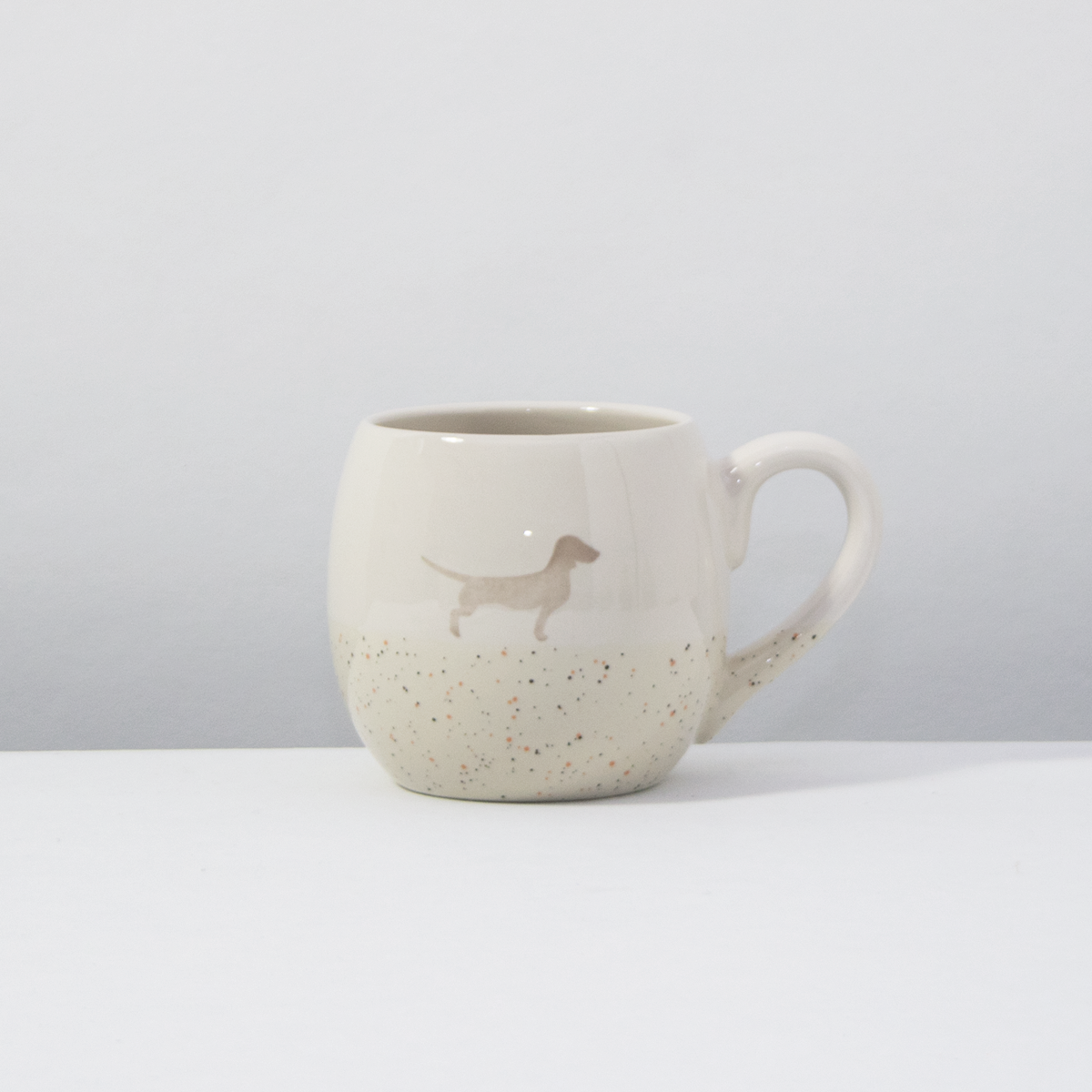 Tasse Dackel Sand