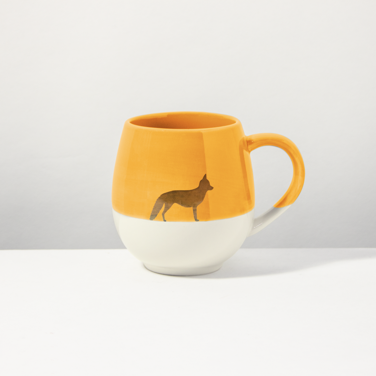 Große Tasse Fuchs Orange Light