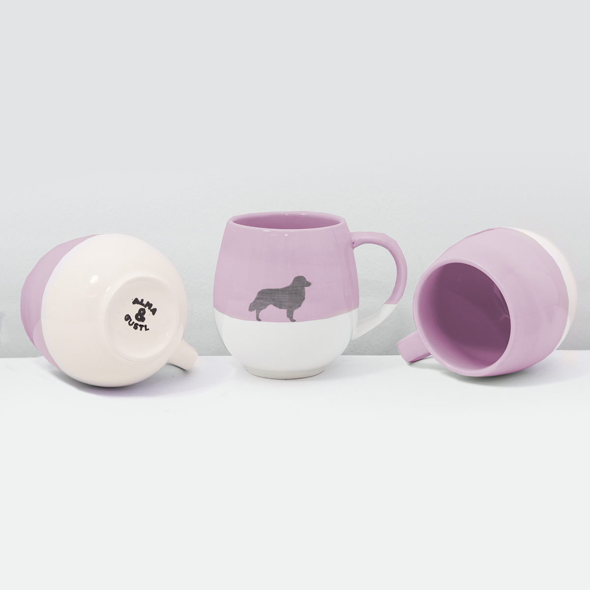 LIMITED EDITION: Große Tasse Lieblingshund Lavender