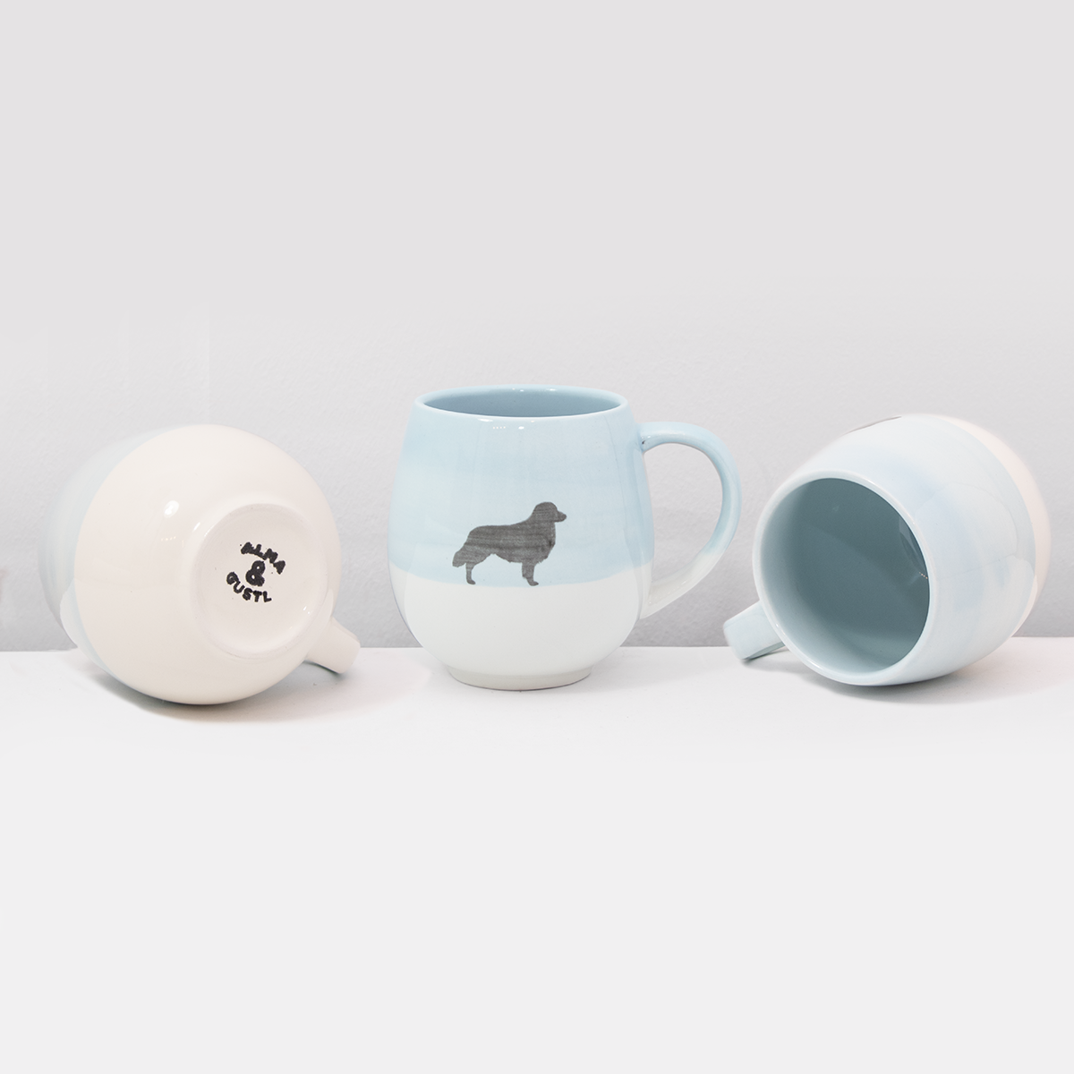 Große Tasse Lieblingshund Powder Blue