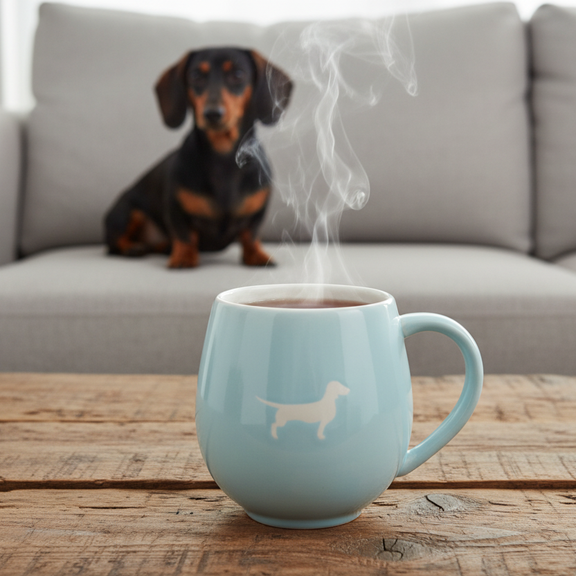 Große Tasse Lieblingshund Full Powder Blue