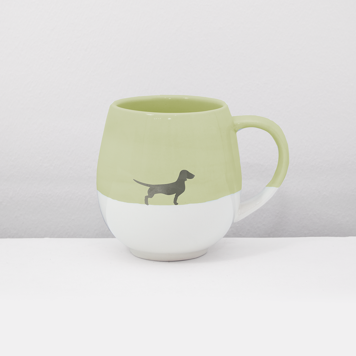 LIMITED EDITION: Große Tasse Lieblingshund Lime