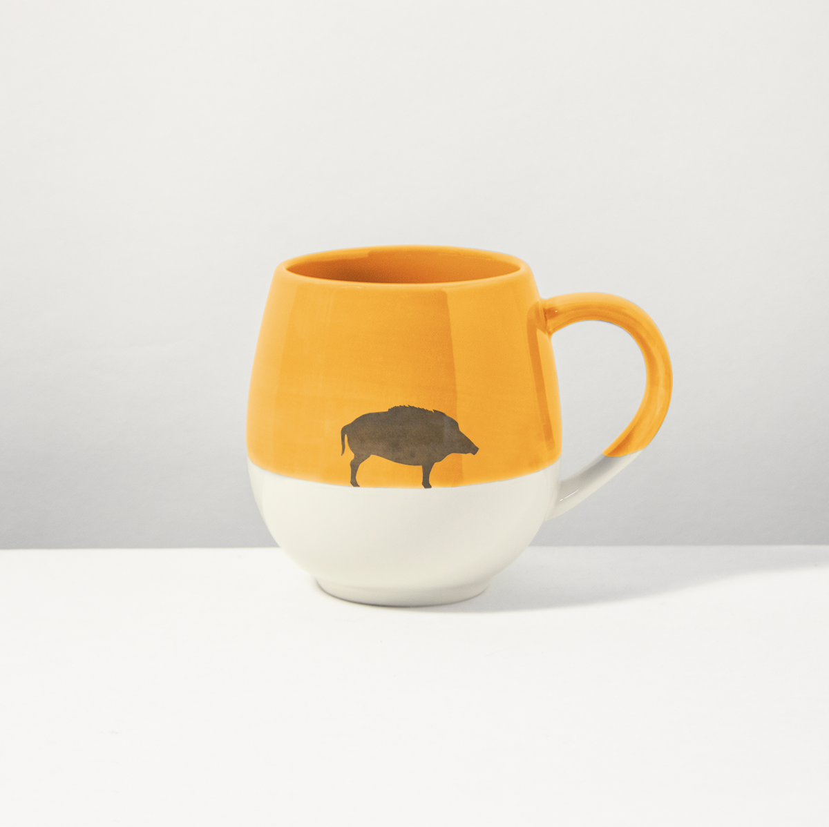 Große Tasse Wildsau Orange Light