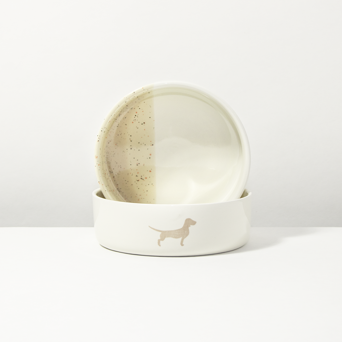 Dog Bowl Small but Fine Snow