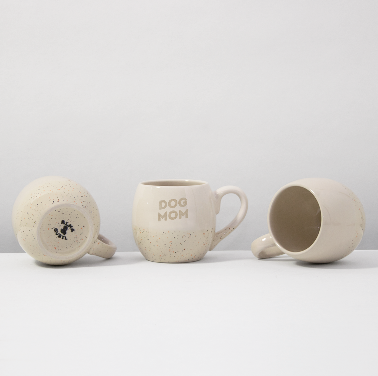 Tasse DOG MOM Sand