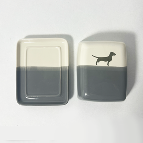 Butterdose Lieblingshund Dusty