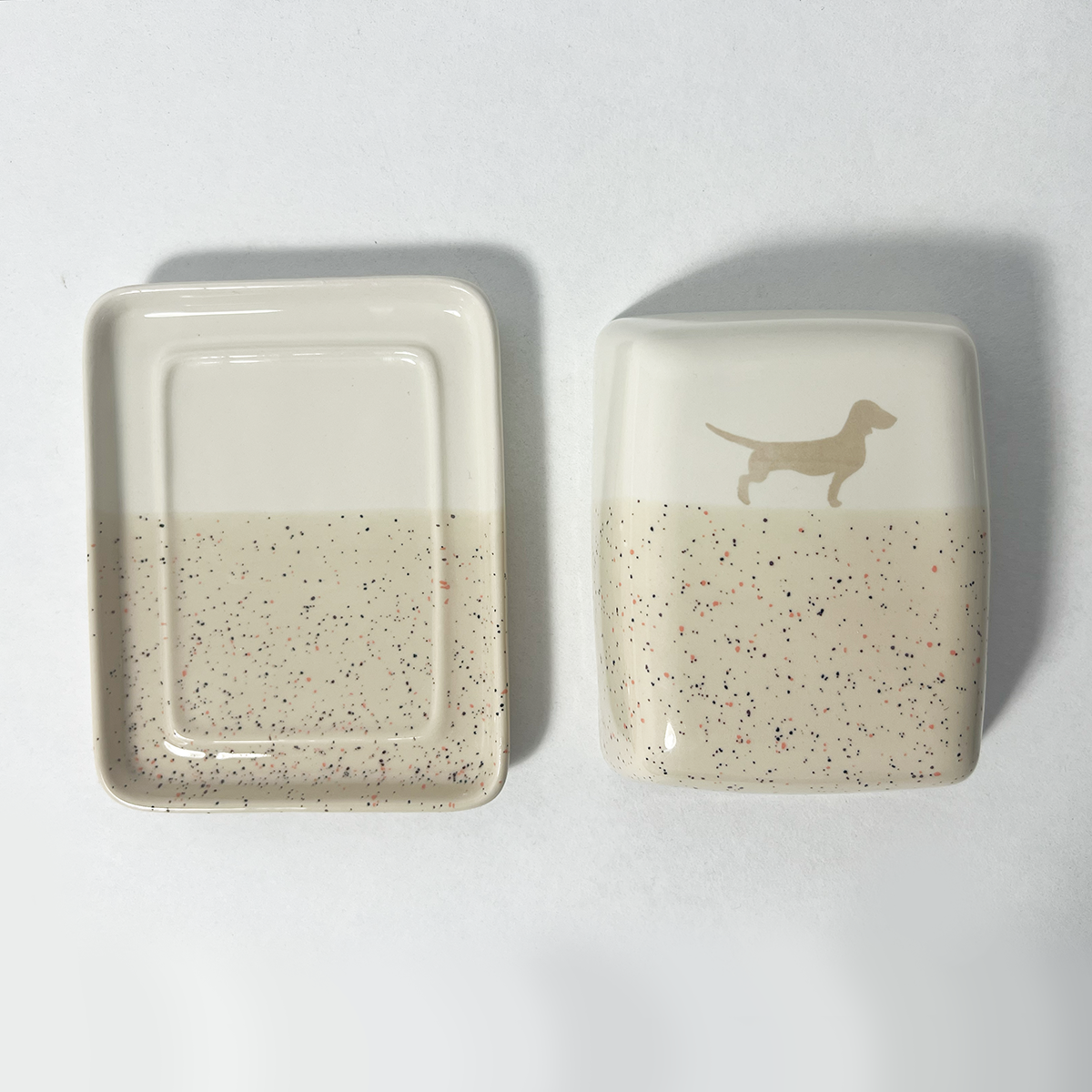 Butterdose Lieblingshund Sand