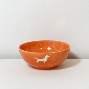 Bowl Dachshund Sand