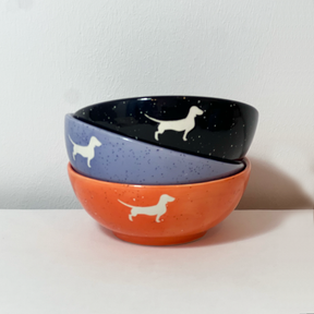 Bowl Dachshund Sand