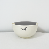 Bowl Dachshund Sand