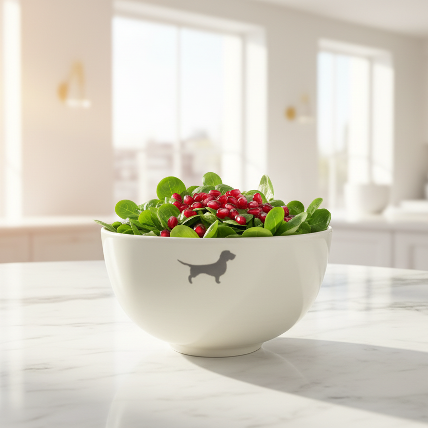 LIMITED EDITION: Salatschüssel  Lieblingshund Dusty
