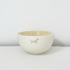 LIMITED EDITION: Salatschüssel  Lieblingshund Sand