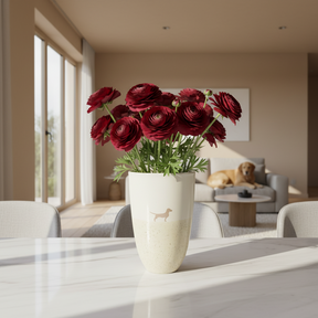 LIMITED EDITION: Vase 22 Lieblingshund Sand