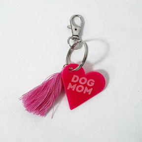 DOG MOM Key &amp; Bag Charm Brownie
