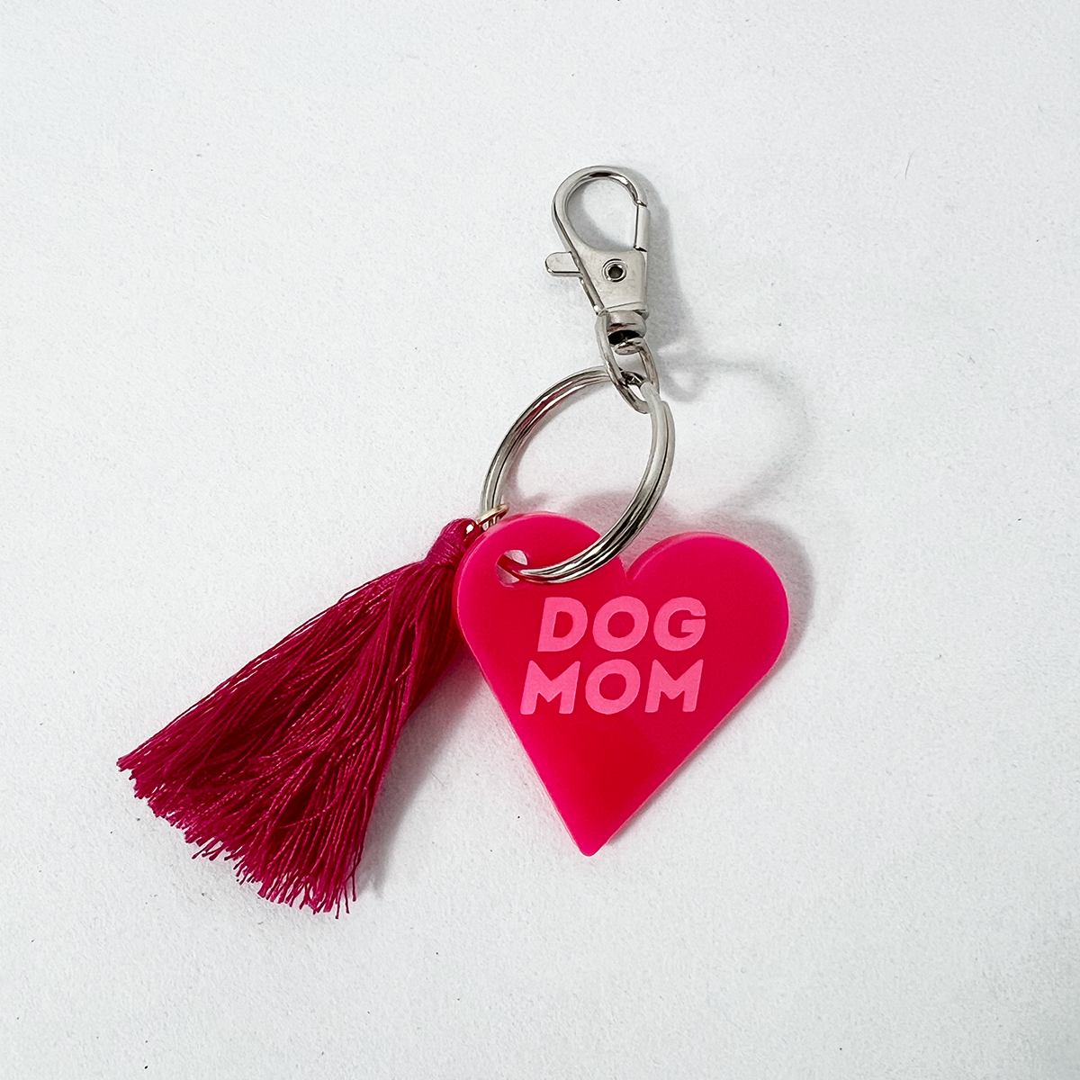DOG MOM Key &amp; Bag Charm Brownie