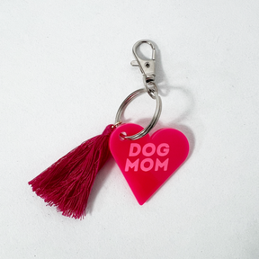 DOG MOM Key &amp; Bag Charm Brownie