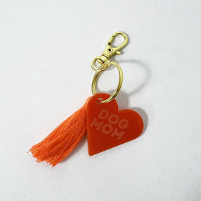 DOG MOM Key &amp; Bag Charm Brownie