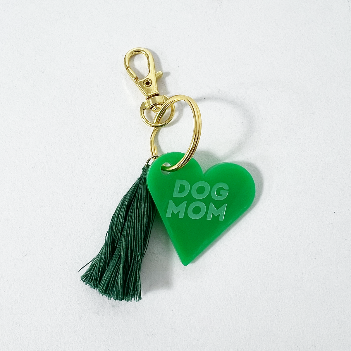 DOG MOM Key &amp; Bag Charm Brownie