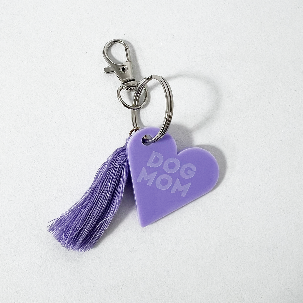 DOG MOM Key &amp; Bag Charm Brownie