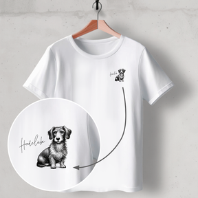 Organic T-Shirt: „The Pawfect Match(a)" Lieblingshund