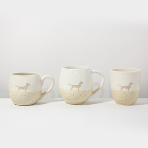 Große Tasse Lieblingshund Sand