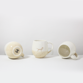Große Tasse Lieblingshund Sand