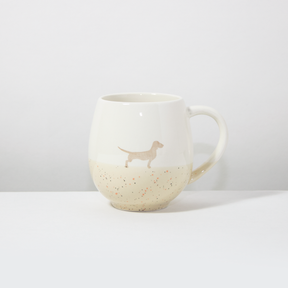 Große Tasse Lieblingshund Sand