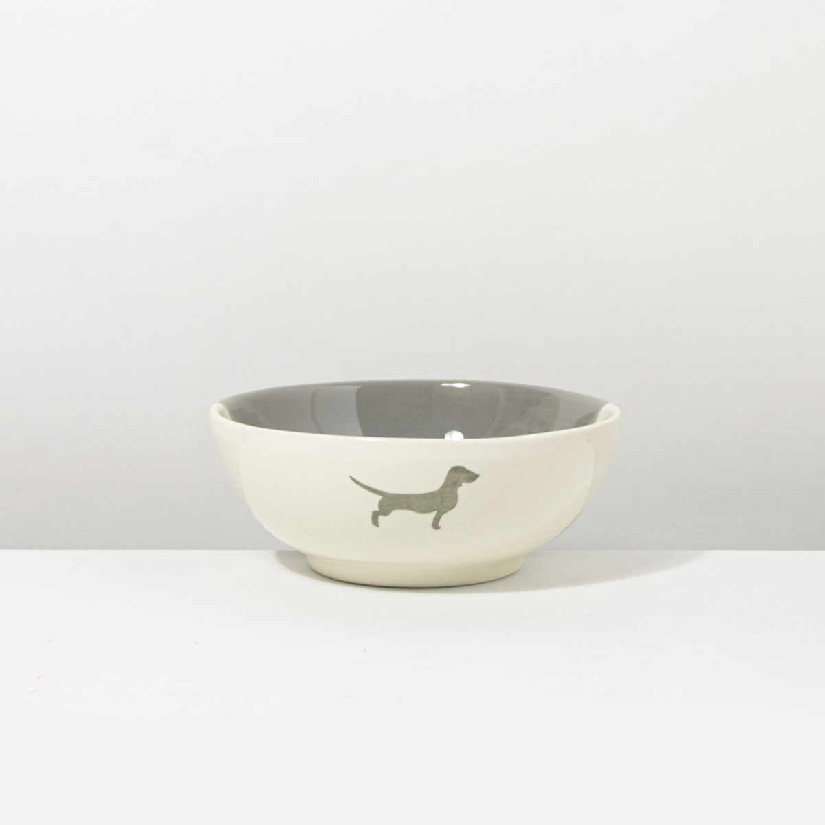 Bowl Dachshund Sand