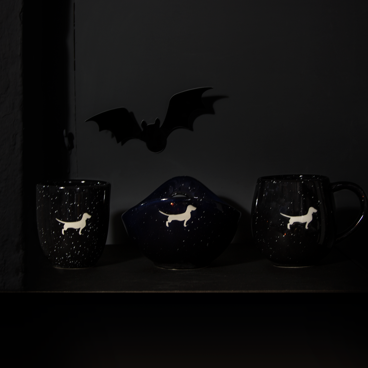 Große Tasse Lieblingshund Night Sky