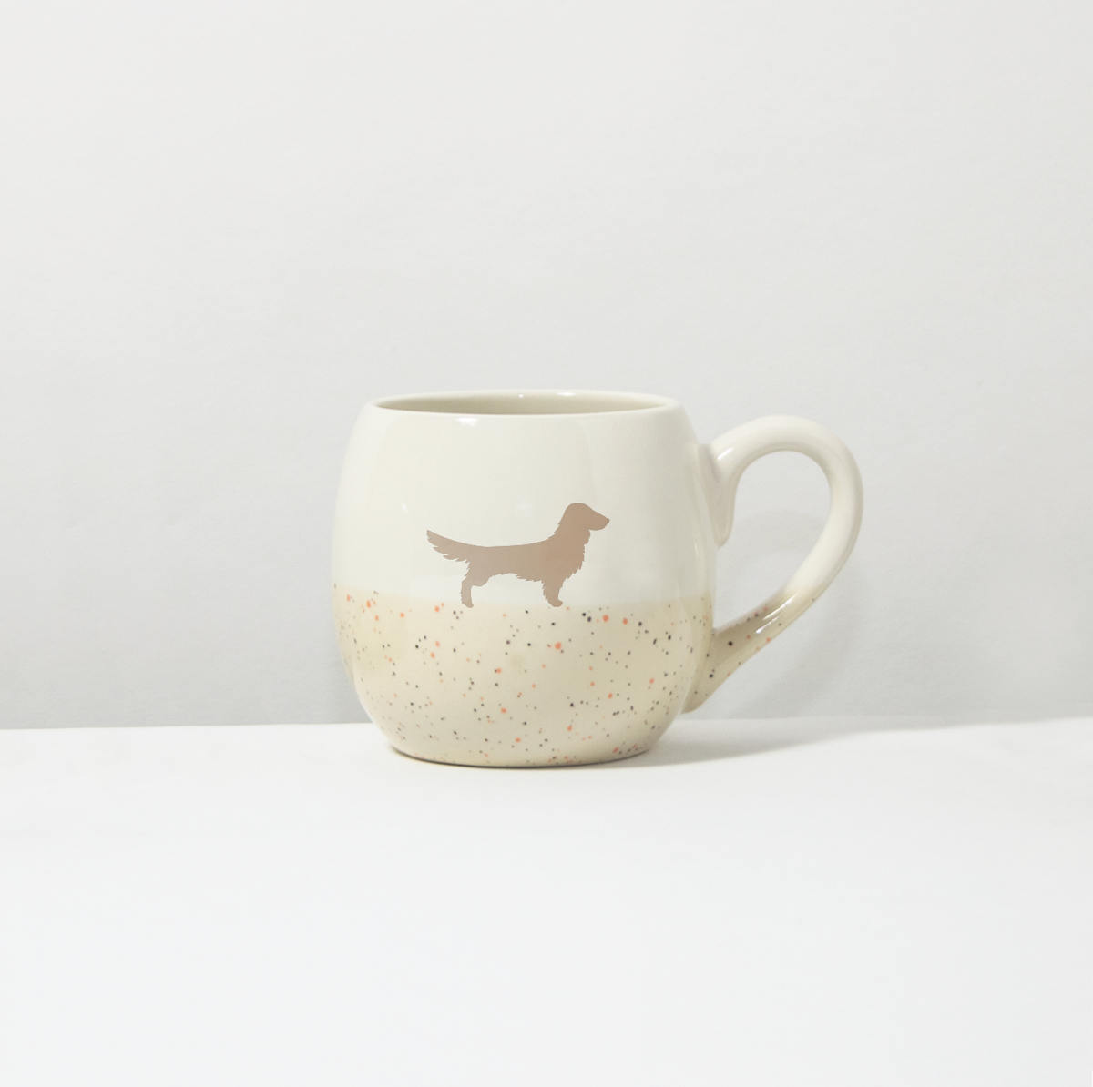 Tasse Langhaardackel Sand