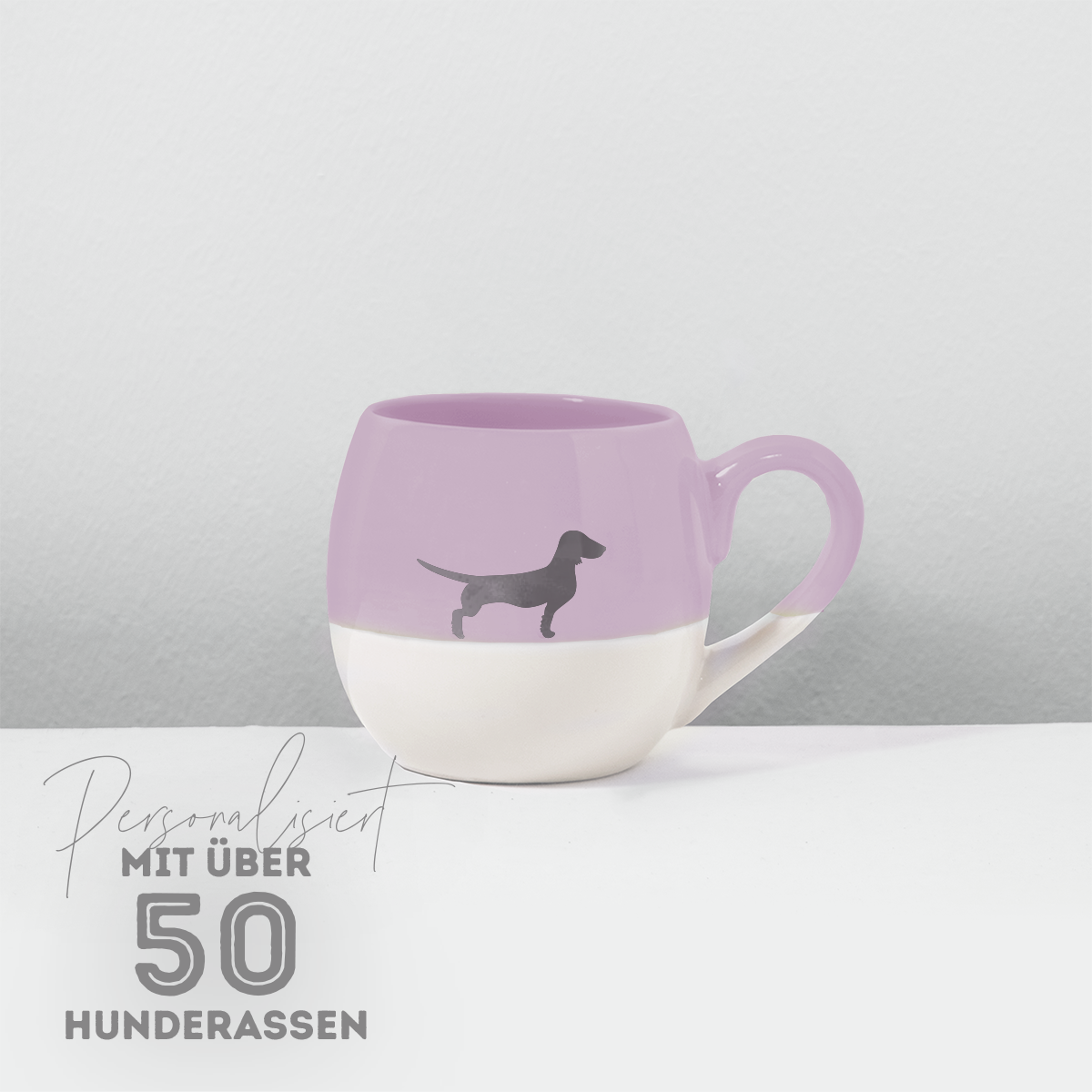 LIMITED EDITION: Tasse Lieblingshund Lavender