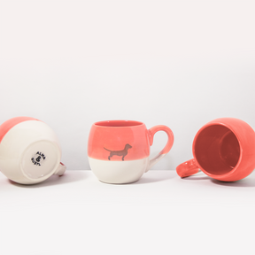 LIMITED EDITION Tasse Lieblingshund Peach