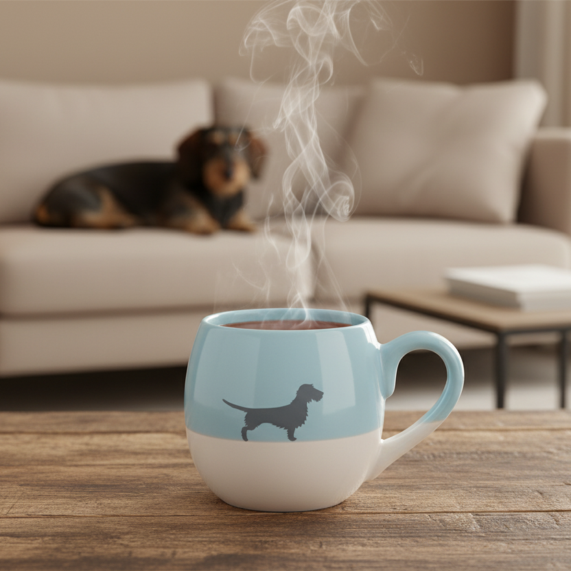 Tasse Lieblingshund Powder Blue